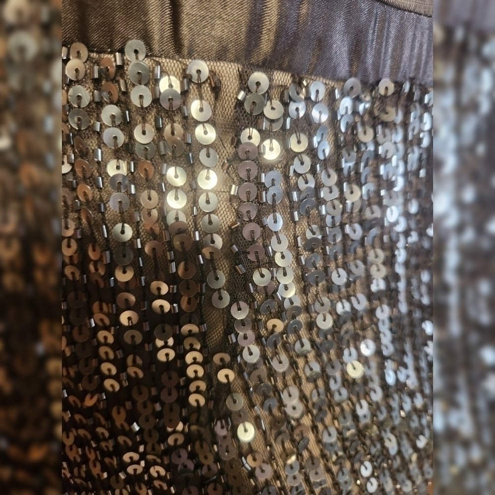 Adrianna Papell Cocktail Dress Sz 4P - Picture 5 of 9
